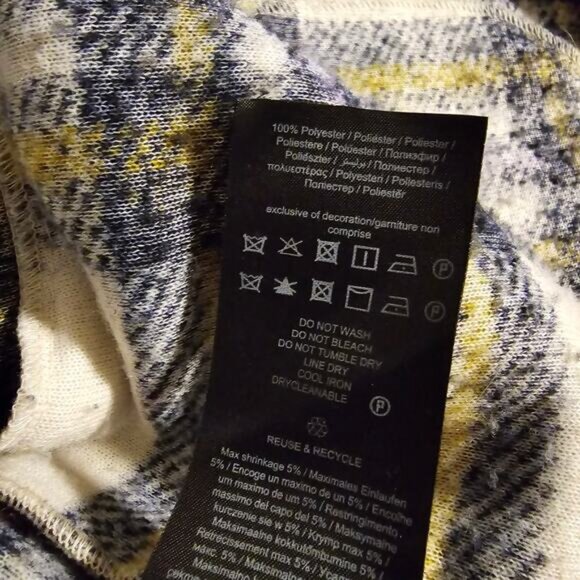 ONLY Rosa Long Plaid Shacket - Size Large - Picture 9 of 9